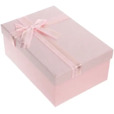 Коробка подарочная «Нежная тайна» 23*16*9,8 см, розовый