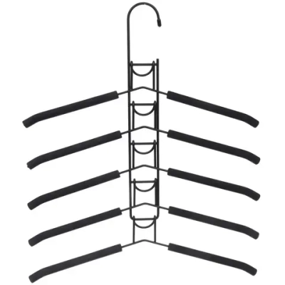 Вешалка многофунциональная «ИДЕЯДОМА», цвет металл, 5 отд, 37*41см (Лейбл Селфи)