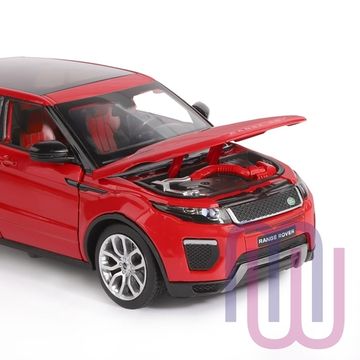 МОДЕЛЬ МАШИНЫ 1/24 LAND ROVER RANGE ROVER EVOQUE, КРАСНЫЙ