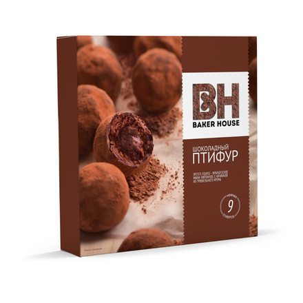 Торт Baker House Шоколадный птифур Трюфель 225 гр
