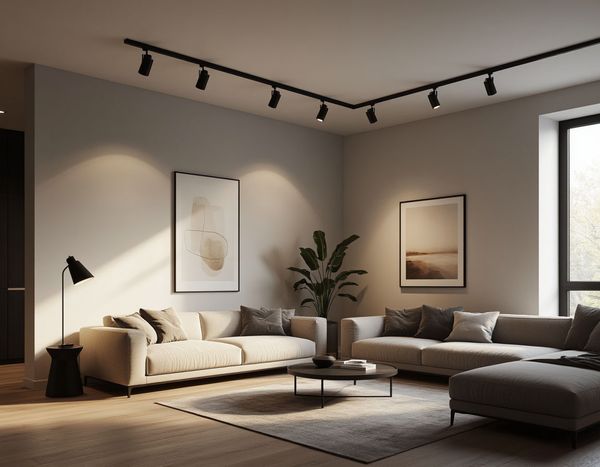 Трековое освещение: гибкость и стиль в каждом луче