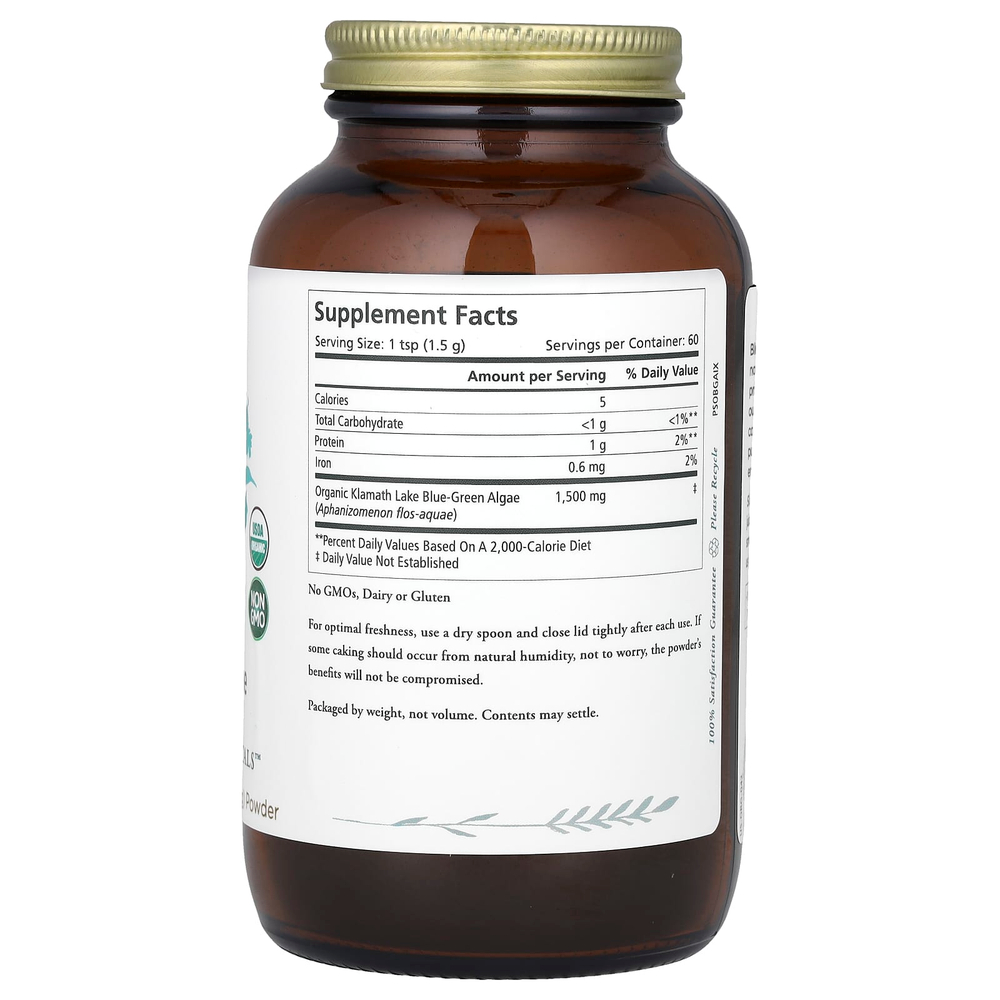 Pure Synergy, сине-зеленые водоросли в порошке, 90 г (3,2 унции)