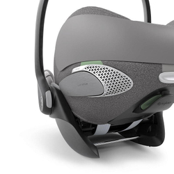 Коляска 3 в 1 Cybex Priam IV Matt Black complete и автокресло Cloud T i-Size Mirage Grey Plus Off White