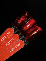 Gel polish with cat eye effect Enigmanic Red Cat 10 ml.
