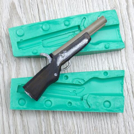 Силиконовый молд 3D Ружьё