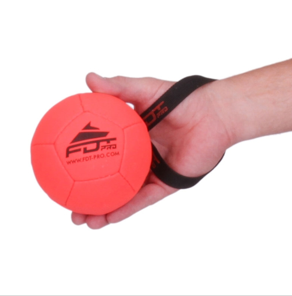 Надувной мяч ForDogTrainers с ручкой "AIR TOY"