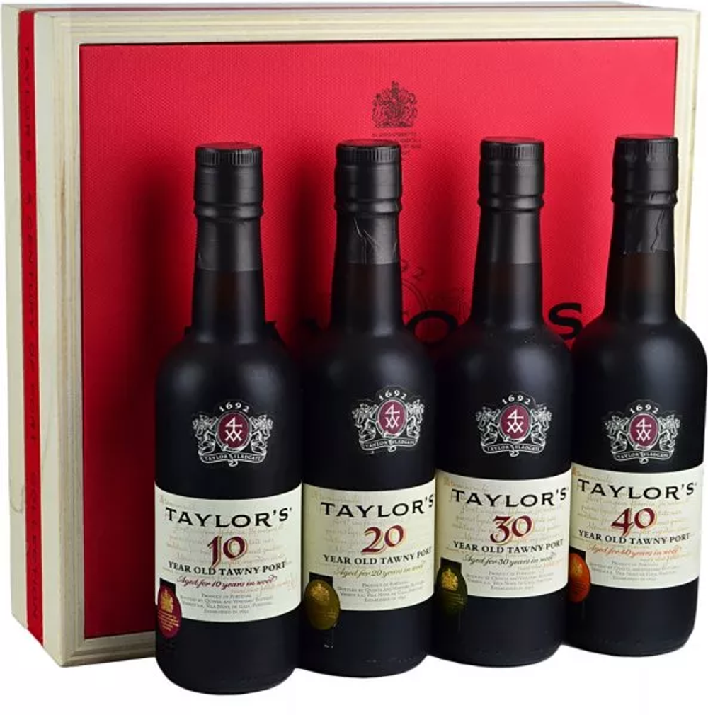Taylor’s, A century of port collection 10,20,30,40 (4x0,375)