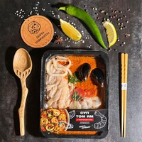 Суп ШефКраба Том Ям с морепродуктами, 370 гр