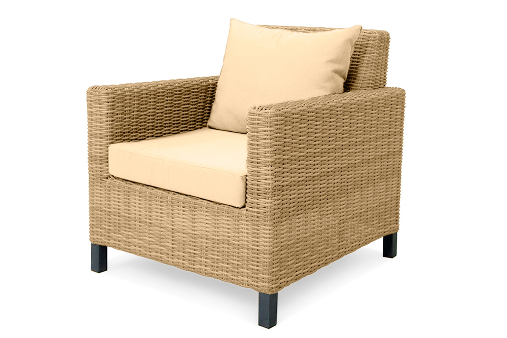 Комплект плетеной мебели MOKKA BELLA Family, соломенный