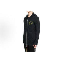 Rhude Zip Hoodie Black