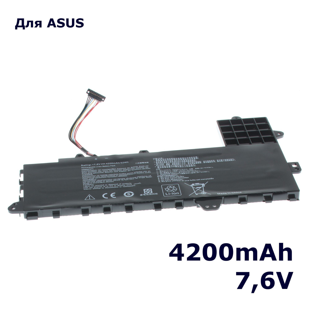 Аккумулятор AnyBatt 4200mAh для ноутбука Asus EeeBook E402SA (B21N1505