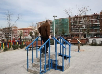 Горка реабилитационная с пандусом