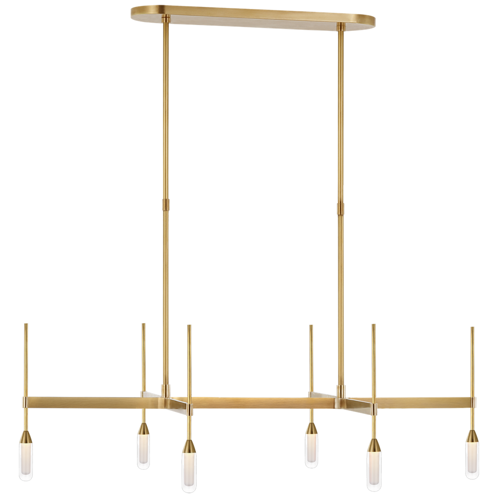 Люстра Visual Comfort Overture Medium Downlight Linear Chandelier