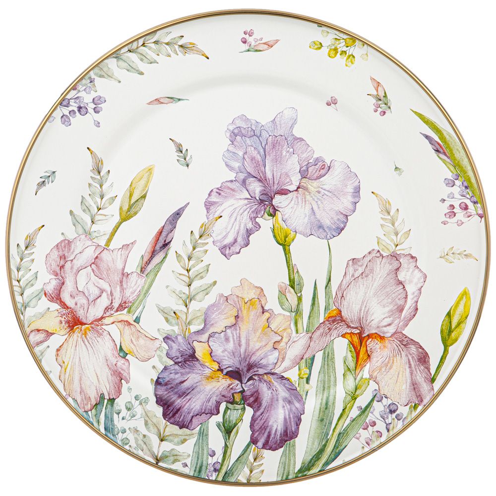 ТОРТОВНИЦА AGNESS С КРЫШКОЙ, СЕРИЯ IRISES, ДИА.30СМ