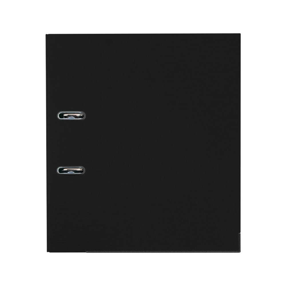 Папка-регистратор Deluxe с арочным механизмом, Office 2-BK19 (2" BLACK), А4, 50 мм, чёрный