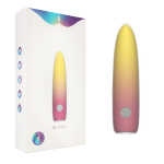 Желтая перезаряжаемая вибропуля 10,1см I-Moon Bullet MY-304