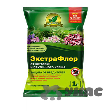 ЭкстраФлор № 9 1гр.(от щитовки и паут.клеща)№9 ЕС