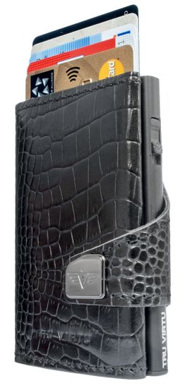 Кошелек CLICK&SLIDE Croco Black