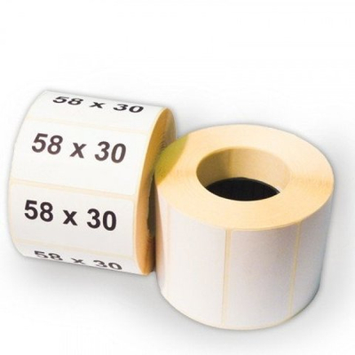 Термоэтикетка 58*30