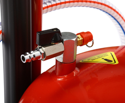 Установка для замены масла 25л пневматическая GTE