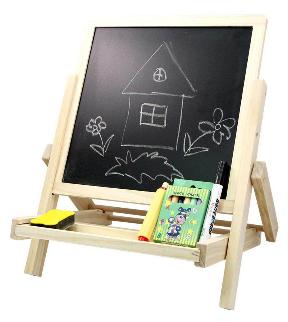 Доска для рисования двухсторонняя мольберт