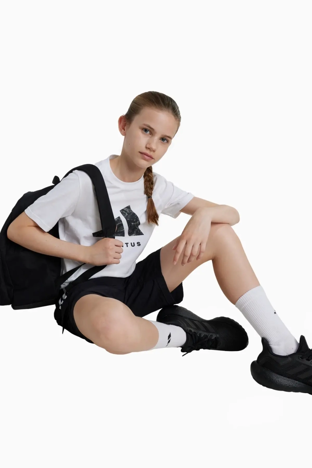 Футболка adidas Juventus FC 24/25 Graphic Tee Детская - белый