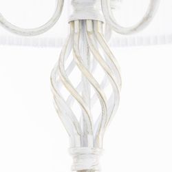 Citilux Вена CL402920T Торшер патина со столиком и белым абажуром