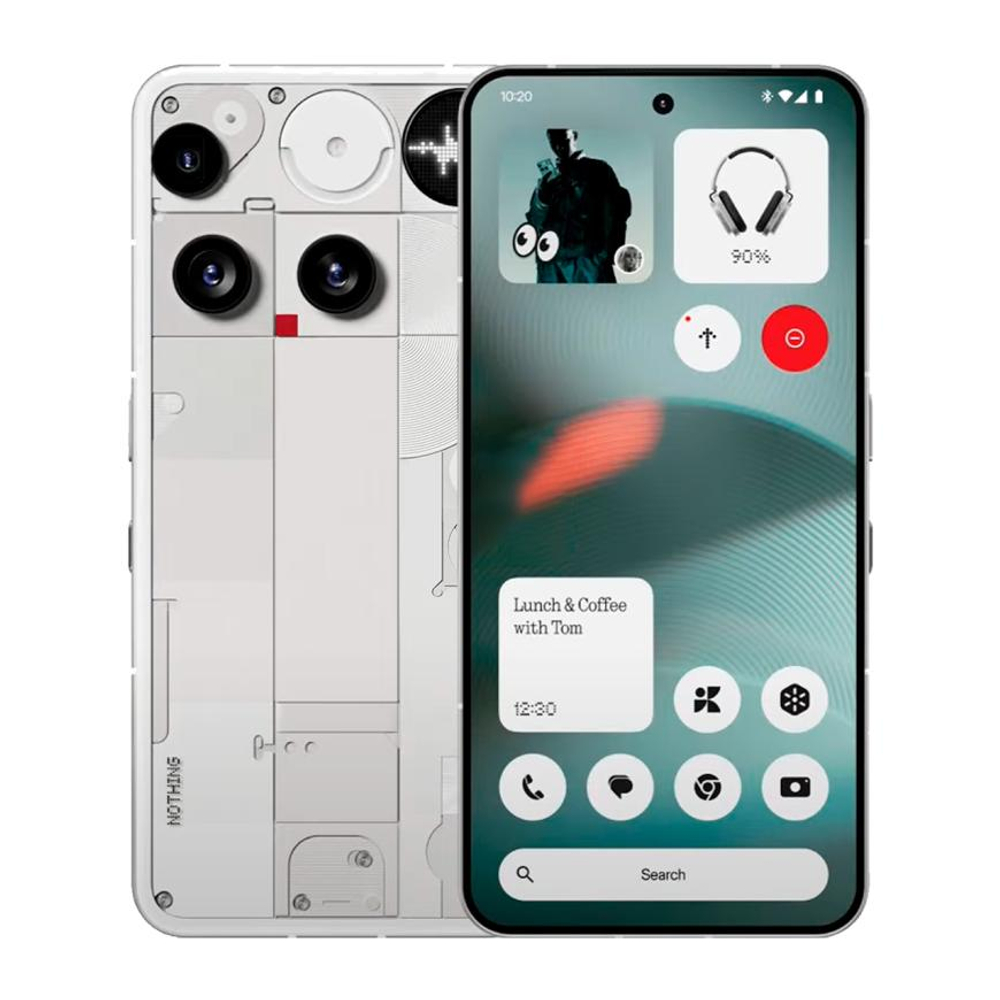 Смартфон Nothing Phone (3) 16 ГБ + 512 ГБ (Белый | White) (версия Global)