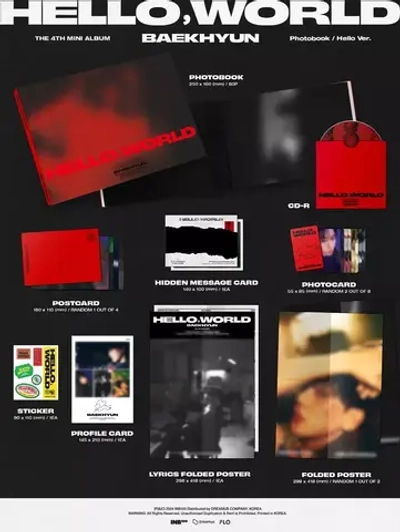 BAEKHYUN - Hello, World [Photobook ver.]