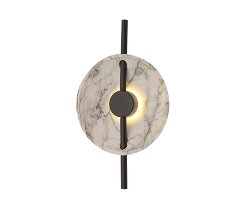 08451W,19(01) Бра Велси черный/белый