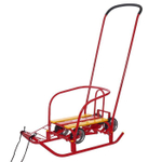 Санки детские «Ветерок 7 универсал» цвет: красный (арт. В7У/К2)