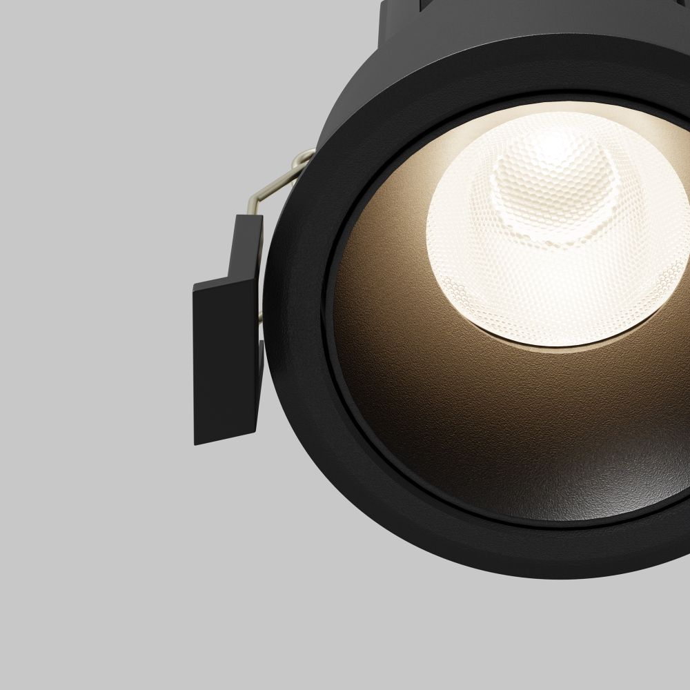 Светильник встраиваемый светодиодный Maytoni Dip DL115-10W-4K-B