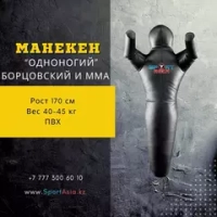 Манекен для борьбы 1-ногий 170 см. ПВХ