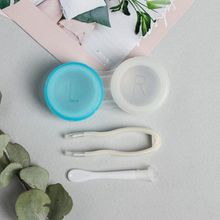 Будь всегда на волне контейнер для контактный линз  Кот русал 3 предмета