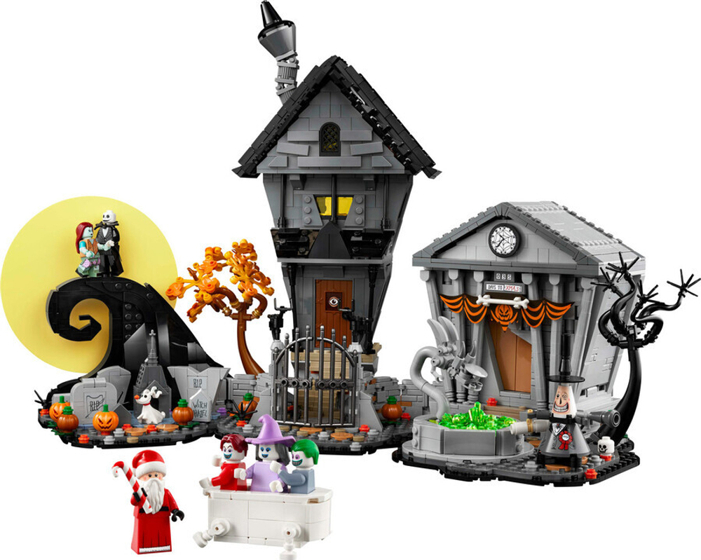 Конструктор LEGO Ideas 21351 Disney Кошмар перед Рождеством Тима Бертона