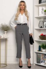 Брюки укороченные Энни (серые) Б14285-10М LT Collection