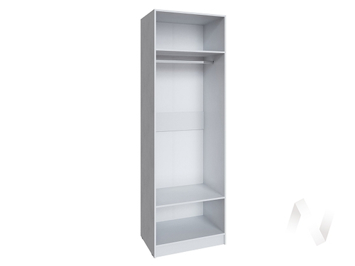 Шкаф Мадрид 0;75 (белый/ателье светлое)