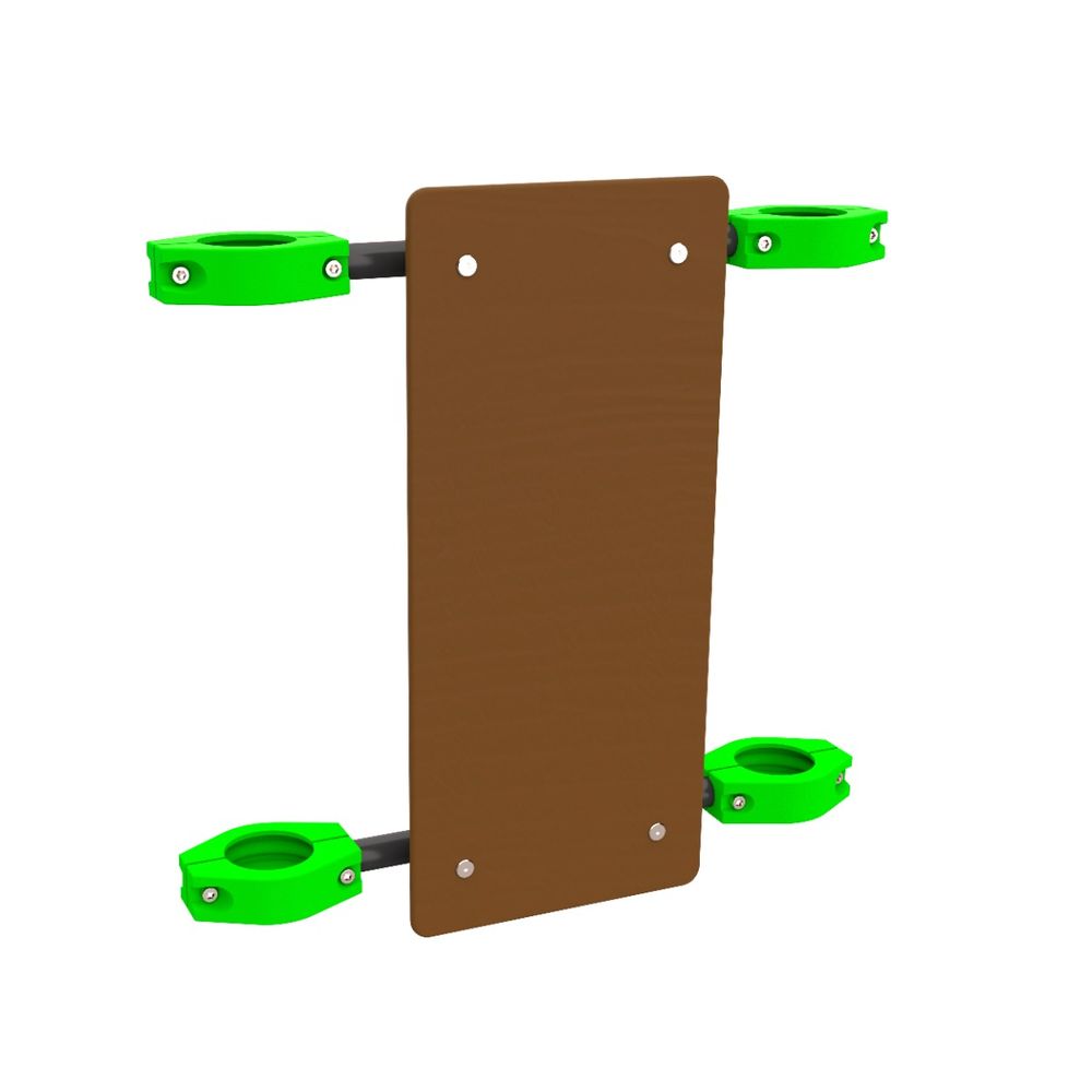 W89 Спинка для пресс-брусьев (HPL-пластик) ZAVODSPORTA