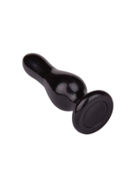 Черная анальная пробка MAGNUM 12 - 12 см. (Цвет: черный)