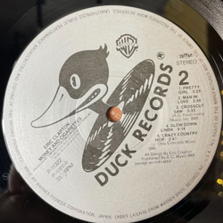 Винтажная виниловая пластинка LP Eric Clapton Money And Cigarettes (Japan 1983) (Obi)