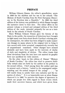 The history of South Carolina | William Gilmore Simms