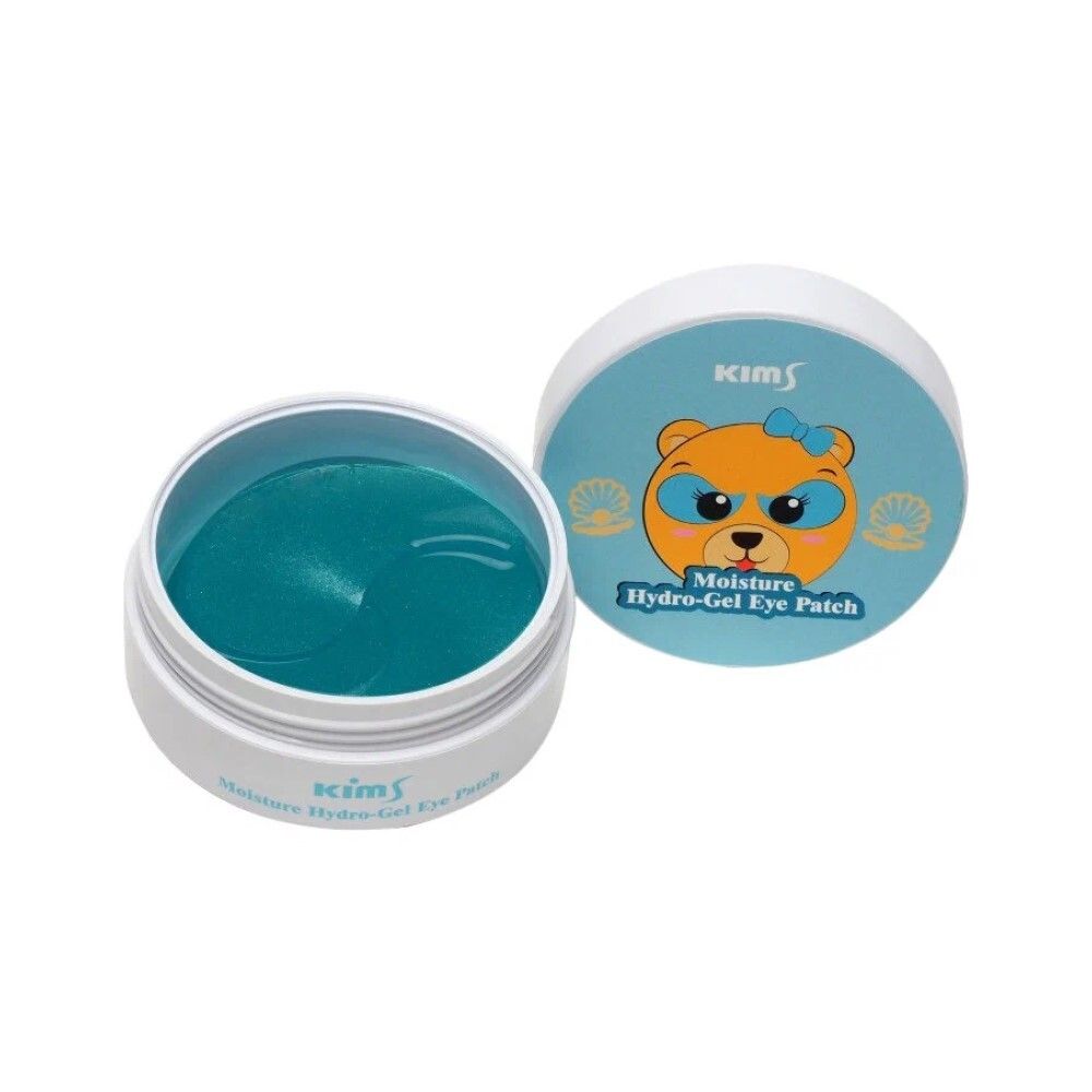 Гидрогелевые увлажняющие патчи Kims Moisture Hydro-Gel Eye Patch (60 шт. в баночке, размер S)