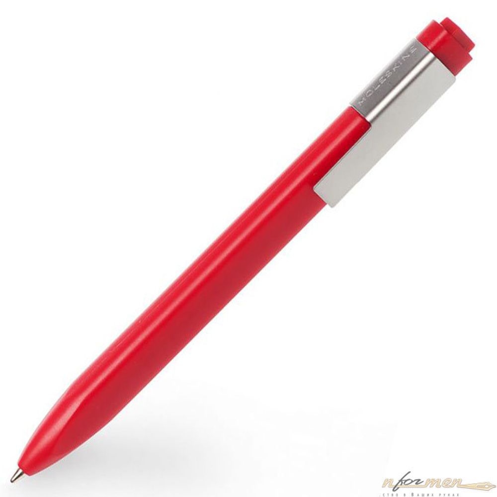 Шариковая ручка Moleskine Classic Click 1 мм красная в блистере (EW61CF910)