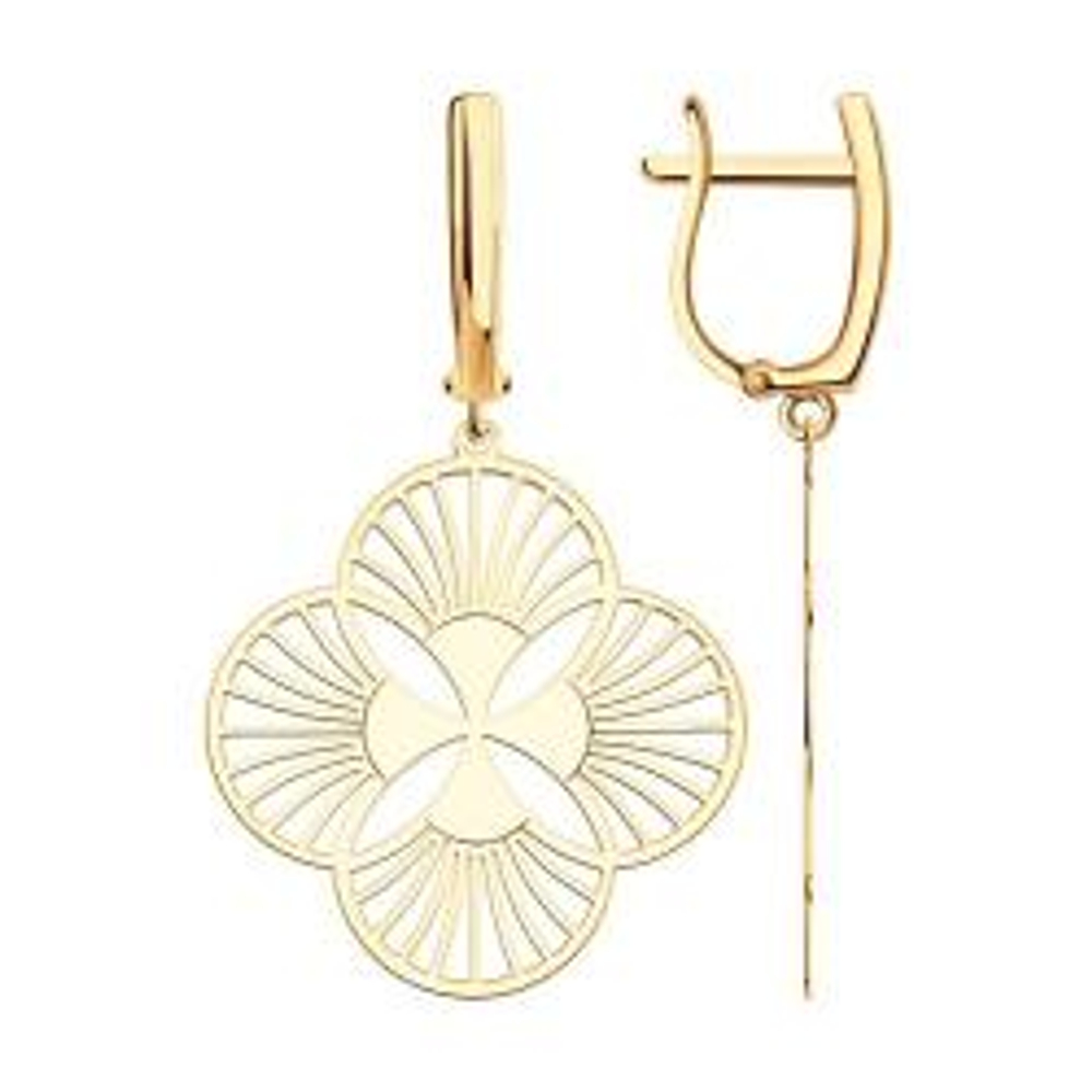 Серьги из золота