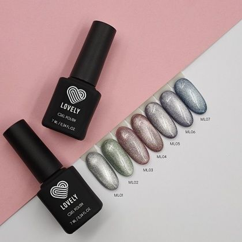 Гель-лак Lovely Moon Light №МL07, 7 ml