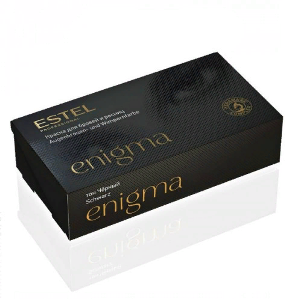 Estel Краска для бровей и ресниц Enigma, Черный, 40 мл