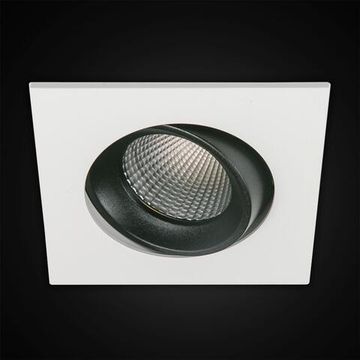 CLD001KNW4 Альфа Бел+Черный Св-к Встр. LED 7W*3500K