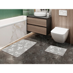 Набор ковриков д/ванной Shahintex Vintage  60*100+60*50 серый (02)
