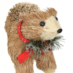 Фигурка декоративная ПЭ, Медведь, 11х21х15 см, SYXRC-252107