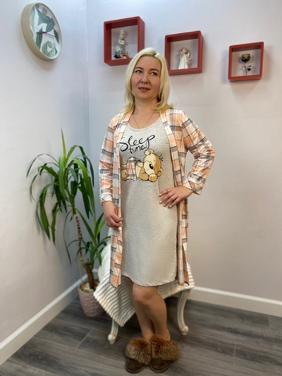 Халат+сорочка "901 20 26 К.П" (Р 72)